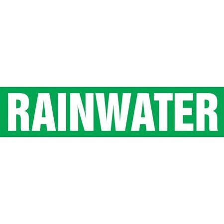 Accuform ASME ANSI PIPE MARKER RAINWATER RPK595CTE RPK595CTE